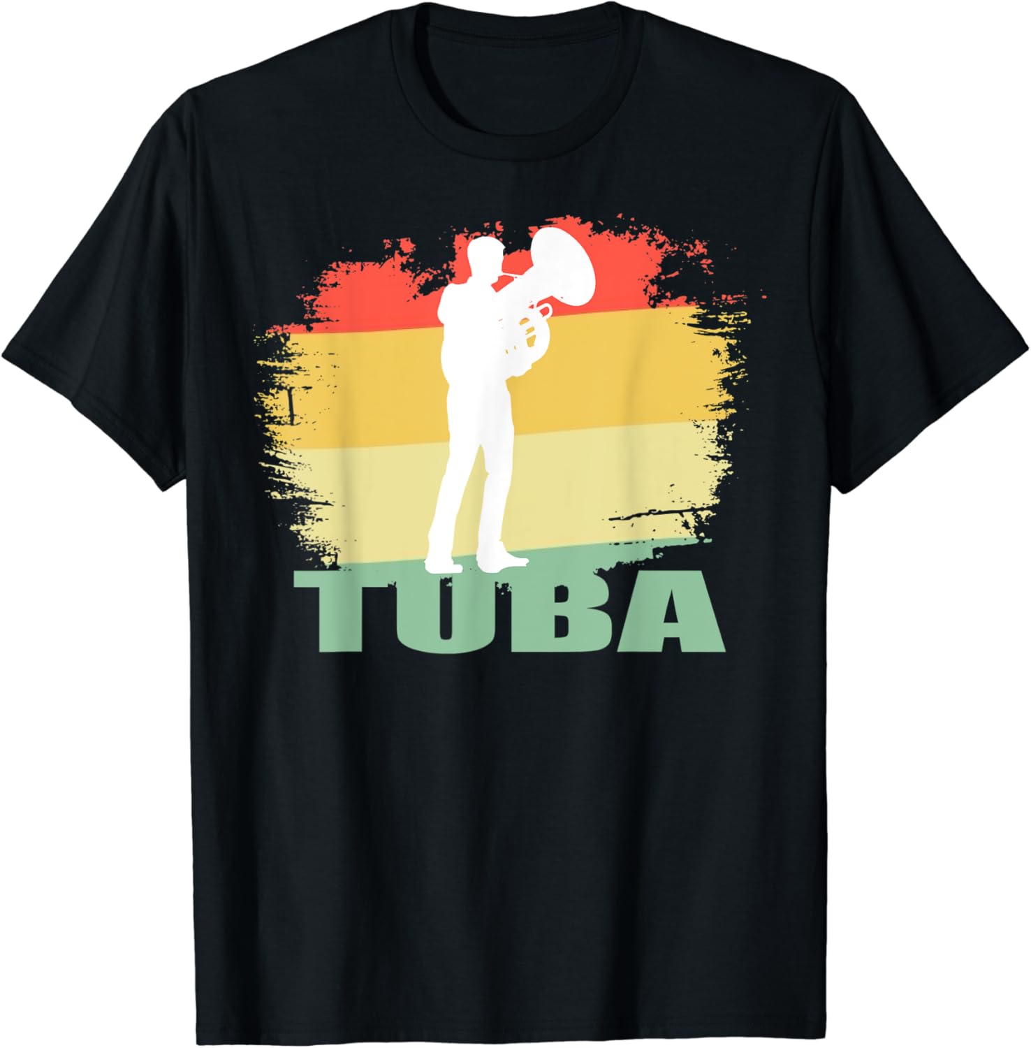 Vintage Tuba TShirt Clothing, Shoes & Jewelry